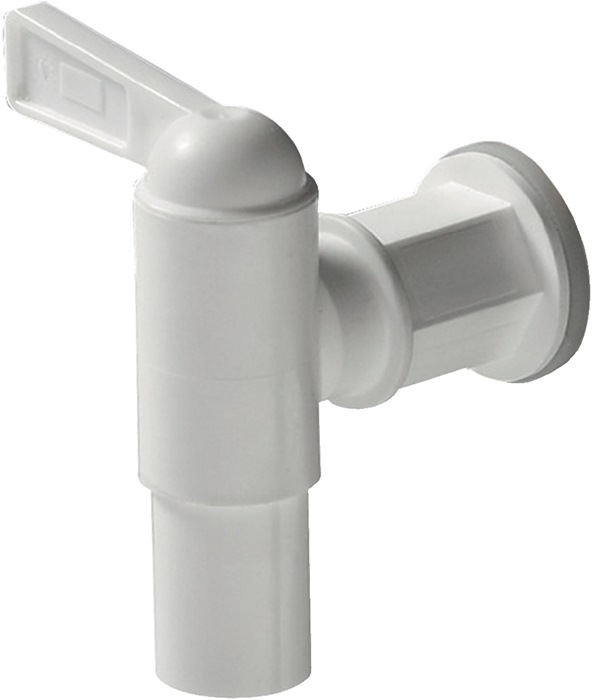 CRAEMER Ablaufhahn Kunststoff weiß