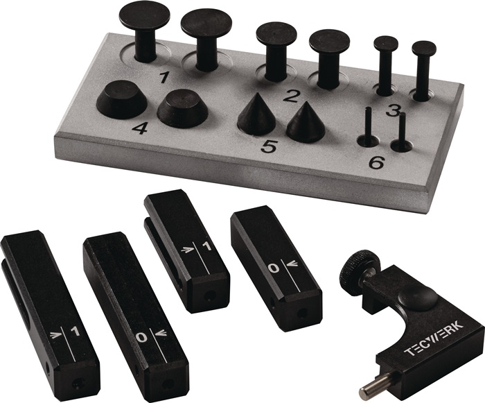 TECWERK Messzeug-Satz 18 teilig