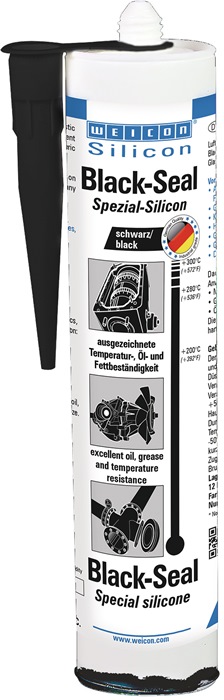 WEICON Spezialsilikon schwarz - Vorteilspack