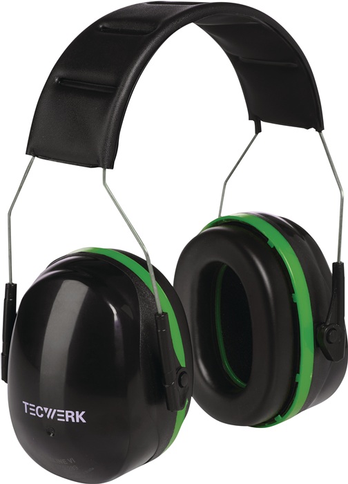 TECWERK Gehörschutz EN 352-1:2020 SNR 30 dB