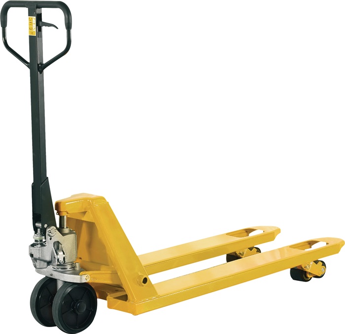 Gabelhubwagen Gabel-L. 1150 mm Trgf. 2500 kg PU/Stahl - Vorteilspack