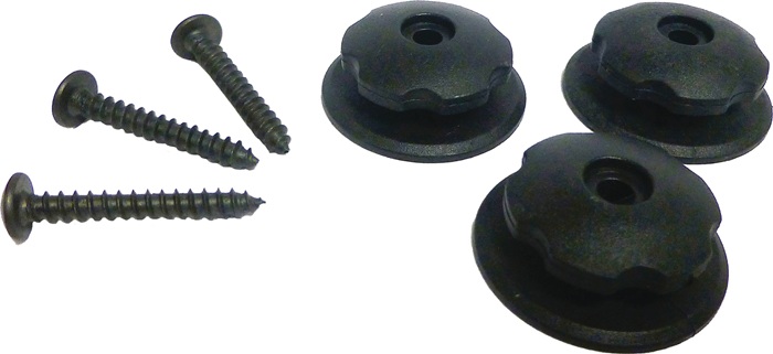 HP AUTOZUBEHÖR Rundknöpfe 20 St./Set Hartplastik HP AUTOZUBEHÖR