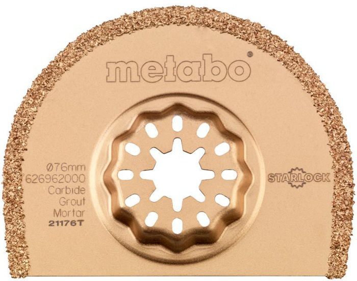 METABO Segmentsägeblatt Starlock D.85mm HM bestreut Korn 30 Zahnt. Riff 30 Metabo