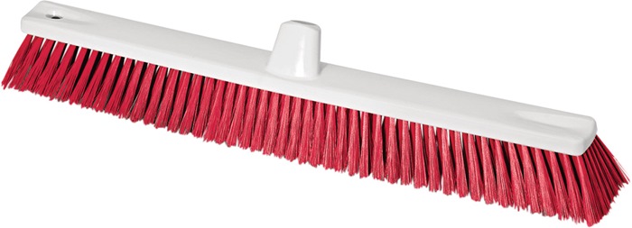 HACCP-Besen L.600mm Borstenstärke 0,25mm rot - Vorteilspack