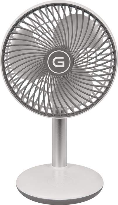 GUTFELS Akku-Tischventilator Ø 15 cm Höhe 288 mm