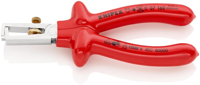 KNIPEX Abisolierzange Länge 160 mm VDE