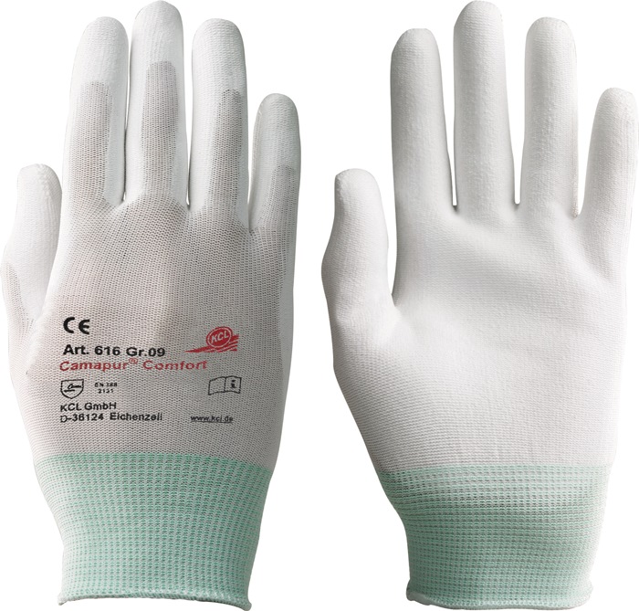 HONEYWELL Handschuhe Camapur Comfort 616 Gr.6 weiß EN 388 PSA II 10 PA - Vorteilspack