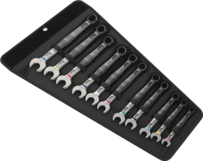 WERA Ringmaulschlüssel-Satz 6003 Joker 11-tlg.SW 8-19mm Form A leg.WS WERA