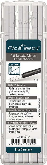 PICA Minen-Set 12x weiß