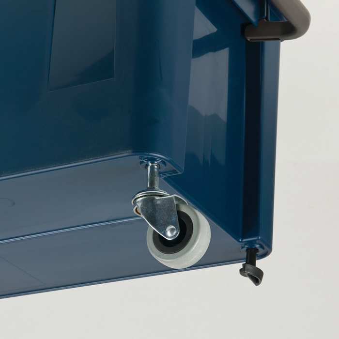 RAACO Rollen-Set 4tlg. a.Stahl und Gummi