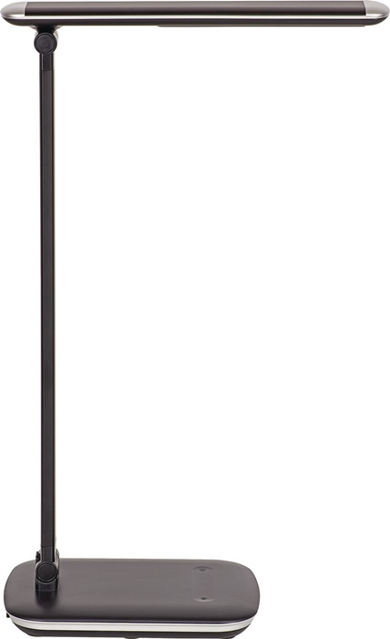 MAUL Schreibtischleuchte Alu./Ku.schwarz H.425mm m.Standfuß LED MAUL
