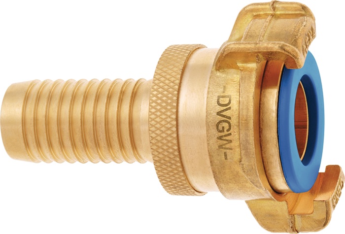 GEKA Schlauchstück Messing bleifrei Schlauchgröße 19 mm - Vorteilspack