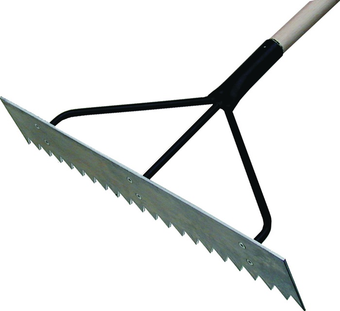 ALUREX Teerverteiler/Splittschieber Länge 600 mm, Breite 111 mm