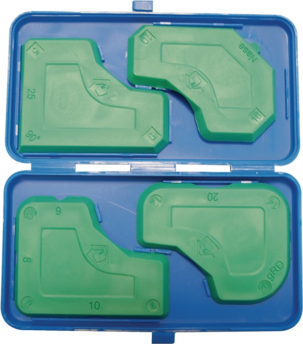 Silikonspachtel-Set passend für sämtliche Silikonfugen