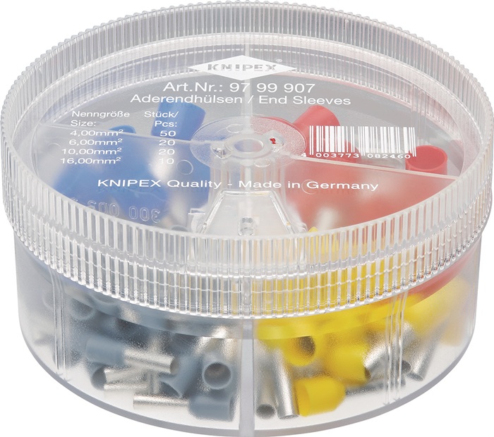 KNIPEX Sortimentsbox 100-teilig 4,0 - 16,00 mm²