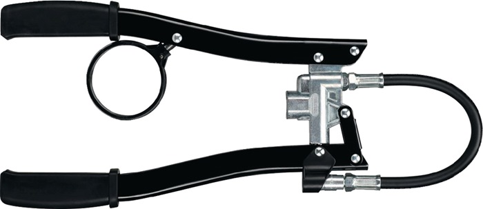 PRESSOL Zweihandfettpresse für 500 g Schraubkartuschen