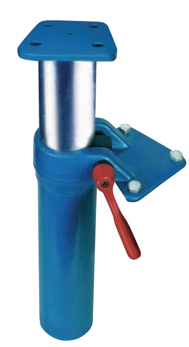 TECWERK Höhenverstellgerät f.Backen-B.160/180mm f.TECWERK m.Vierlochbefestigung