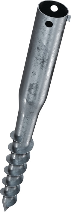 KRINNER Schraubfundament Länge 650 mm Ø 68 mm