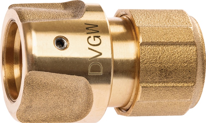 GEKA Schlauchstück Messing Schlauchgröße 19 mm - Vorteilspack