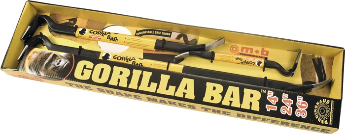 Nageleisen-Set Gesamtlänge 350 / 600 / 900 mm