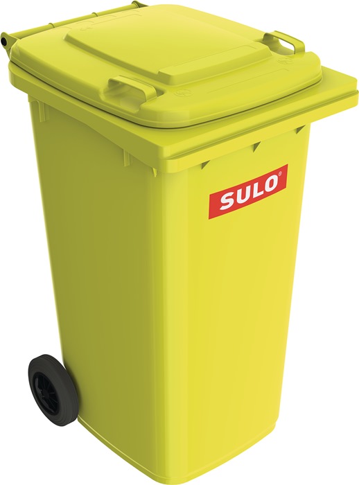 SULO Müllgroßbehälter 240 l HDPE gelb - Vorteilspack