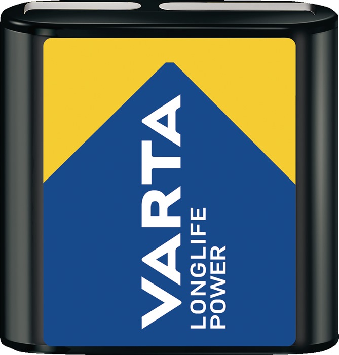 VARTA Batterie Longlife Power 4,5 V 6100 mAh 3LR12 4912 1 St./Bl. - Vorteilspack