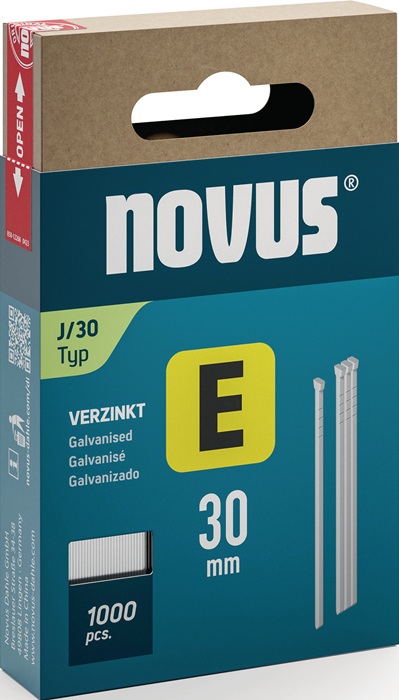 NOVUS Nägel Länge 30 mm Drahtbreite 1,2 mm
