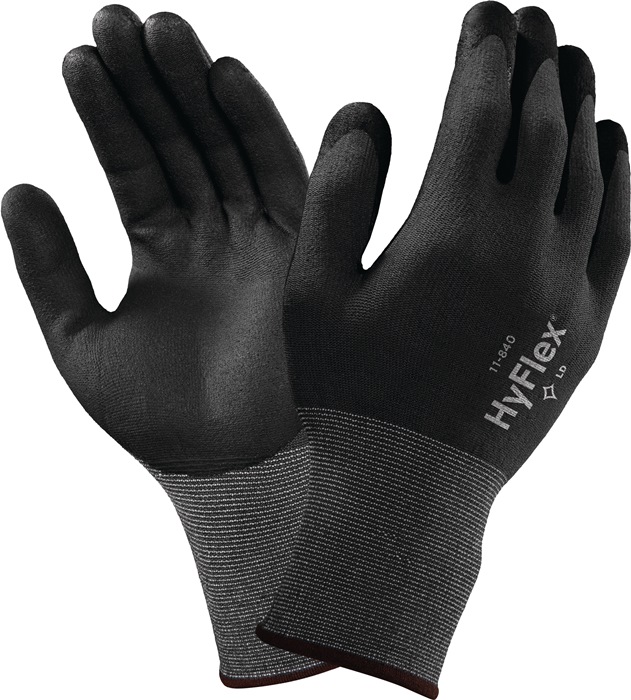 ANSELL Handschuhe Größe 10 schwarz/grau - Vorteilspack