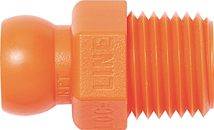 LOC-LINE Gewindenippel Gr. 1/4 ” R 1/4 Btl. m. 4 St. Loc-Line