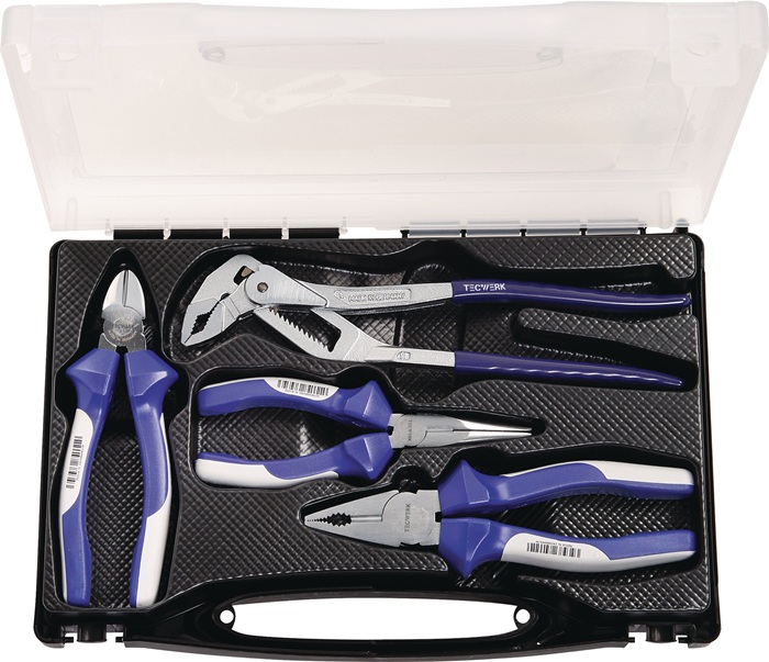 TECWERK Zangen-Satz Inhalt 4-teilig