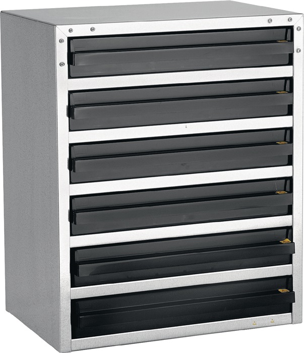 RAACO Kleinteilemagazin B357xT435xH255mm Stahl