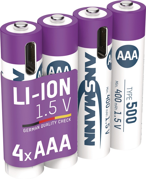 ANSMANN Akku-Zelle 1,5 V 400 mAh