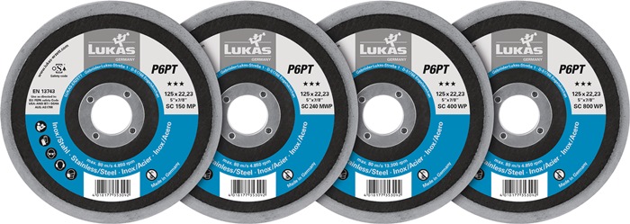 LUKAS Polierteller Ø 125 mm Bohrungs-Ø 22,23 mm