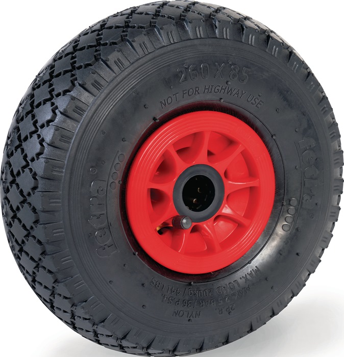 FETRA Luftrad Rad-Ø 260 mm Tragfähigkeit 200 kg