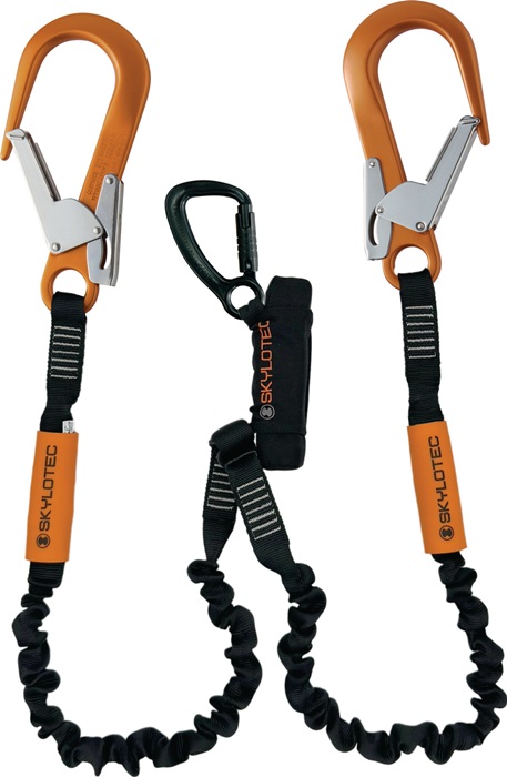 SKYLOTEC BFD-Verbindungsmittel Skysafe Pro+ L.1,8m TWIN Aluminium,Polyamide,PES SKYLOTEC