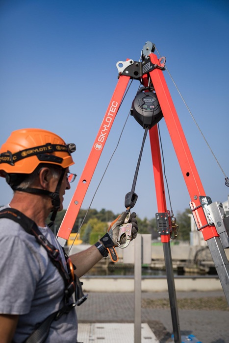 SKYLOTEC Höhensicherungsgerät RAPTOR W EN 360 Seillänge 8m SKYLOTEC