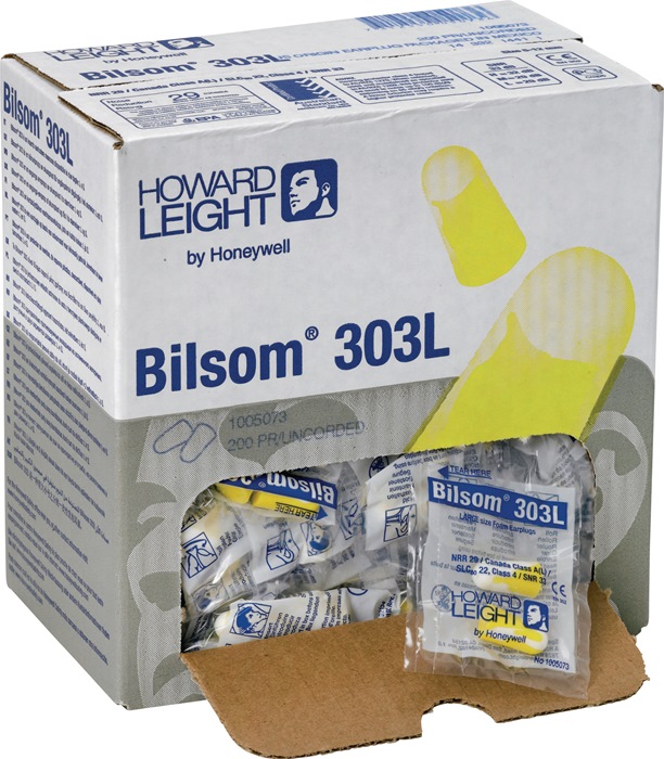 HONEYWELL HOWARD LEIGHT Gehörschutzstöpsel Bilsom 303L EN 352-2 SNR 32 dB 200 PA/Verteilerbox