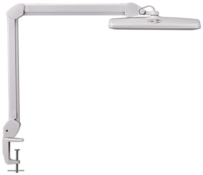 MAUL Schreibtischleuchte Metall/Kunststoff weiß H.515mm Klemmfuß LED MAUL