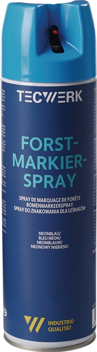 TECWERK Forstmarkierspray neonblau - Vorteilspack