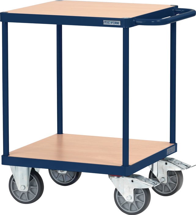 TECWERK Tischwagen 2 Ladeflächen L600xB600mm