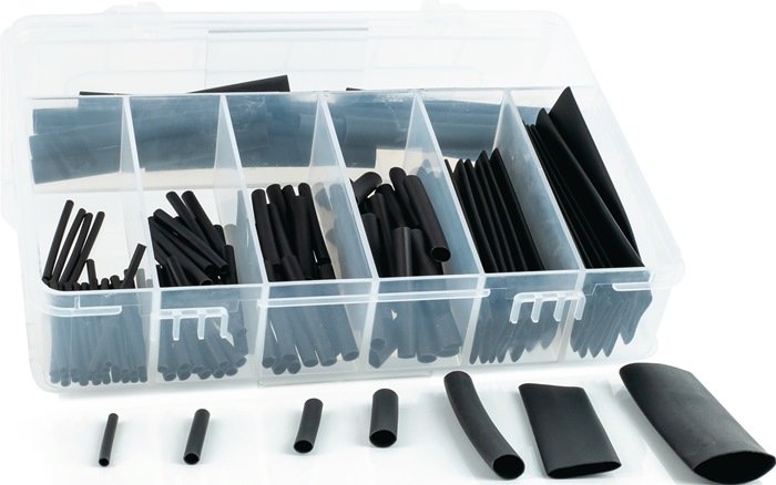 HONGSHANG Schrumpfschlauchsortiment Schrumpfrate 2:1