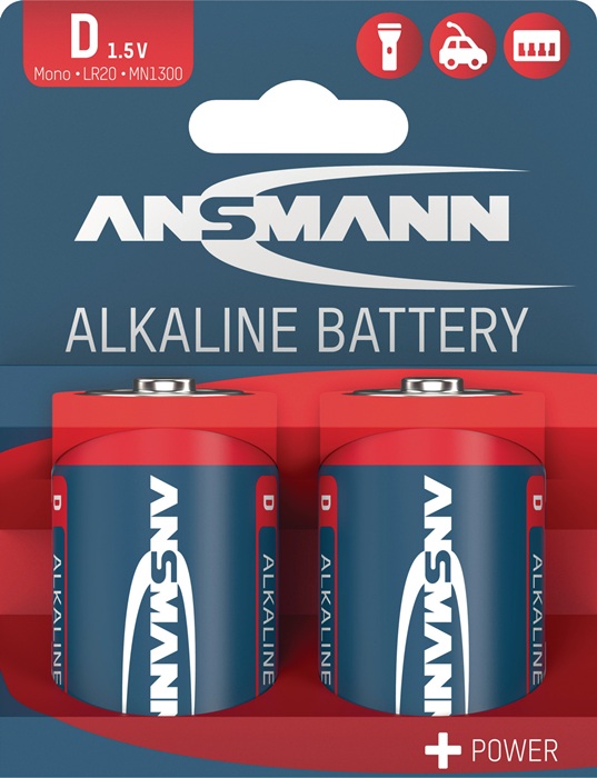 ANSMANN Batterie 1,5 V D-AM1-Mono 16000 mAh
