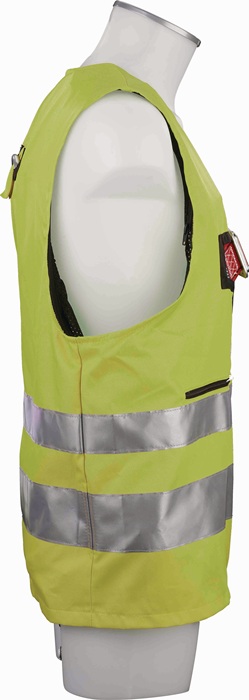 MAS Warnweste MAS40 Quick EN361 EN20471 2-Punkt,Weste gelb f.Gr.44-54 MAS