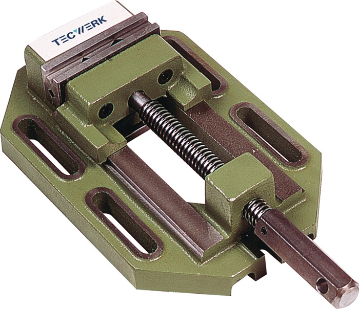 TECWERK Bohrmaschinenschraubstock Backen-B.80mm Spann-W.70mm TECWERK