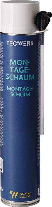 TECWERK 1K-Montageschaum 750ml B2 champagner m.Einw.-Handsch.Dose TECWERK - Vorteilspack