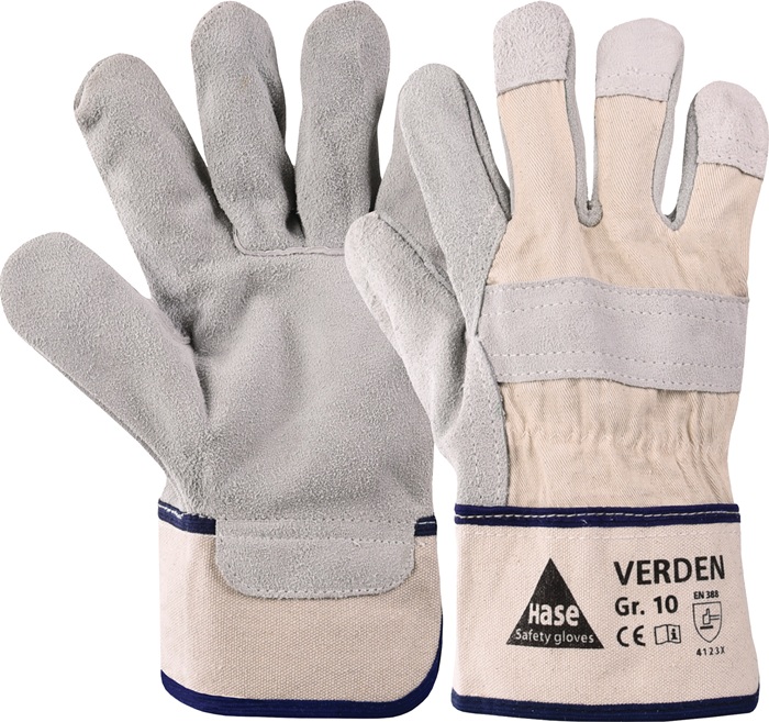 HASE Handschuhe Verden Gr.10 natur/beige EN 388 PSA II HASE - Vorteilspack