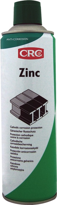 CRC Zinkschutzlack ZINC 500 ml grau ma Spraydose CRC - Vorteilspack