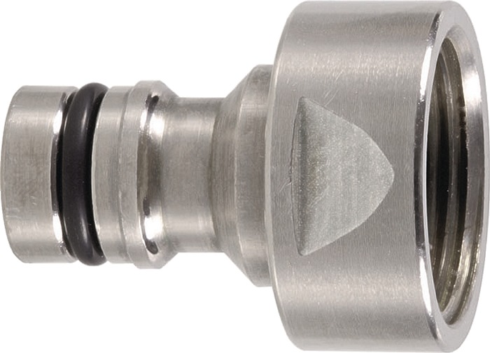 GEKA Hahnstecker Messing vernickelt - Vorteilspack