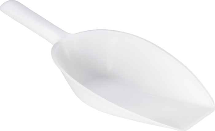 HÜNERSDORFF Abwiegeschaufel Polyethylen natur - Vorteilspack