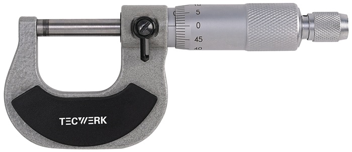 TECWERK Bügelmessschraube 0-25 mm